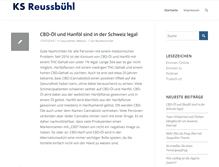 Tablet Screenshot of ksreussbuehl.ch